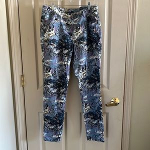 Simply Vera Sz 10 Print Jeans VGC